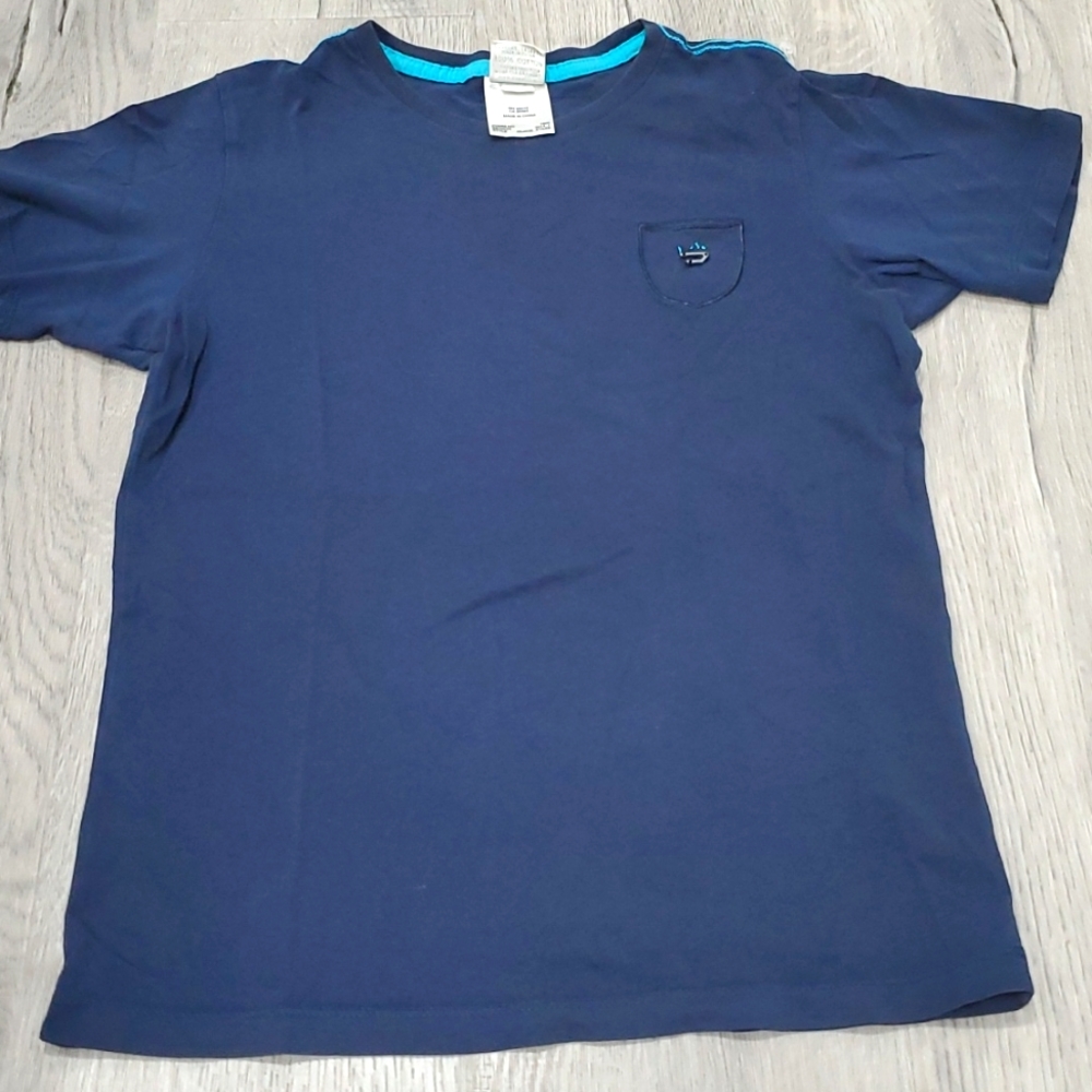 Diesel Boys' Short Sleeve Casual Navy T-Shirt Large